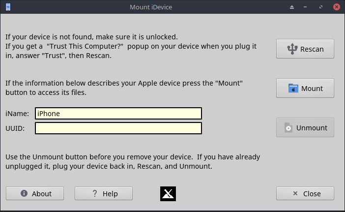 iDevice Mounter