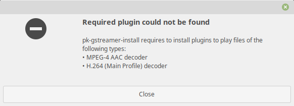 Cannot play MP4