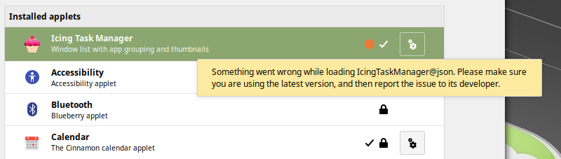 Icing, JSON problem
