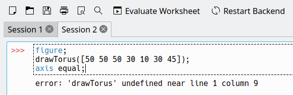 Missing package