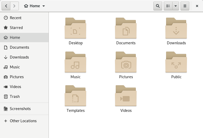 Nautilus, new icons