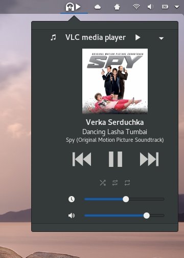 Media indicator