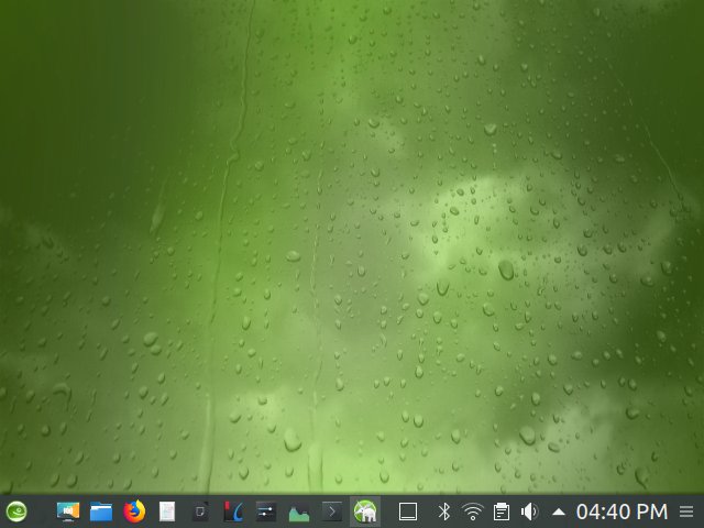 Desktop after Nvidia install, low resolution