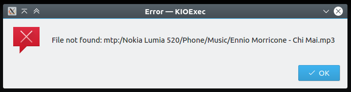 Music from the phone does not play