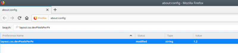 Config override