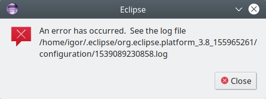 Eclipse cannot start