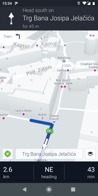 Navigation, HERE WeGo