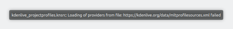 Providers error