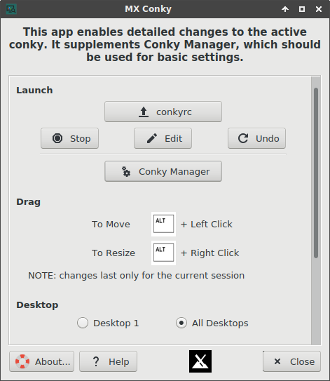 Conky, confusing setup