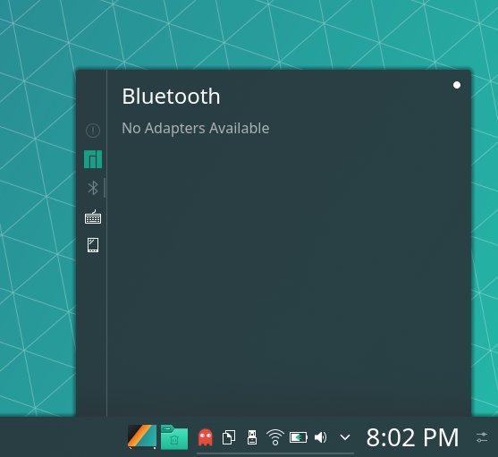 No Bluetooth