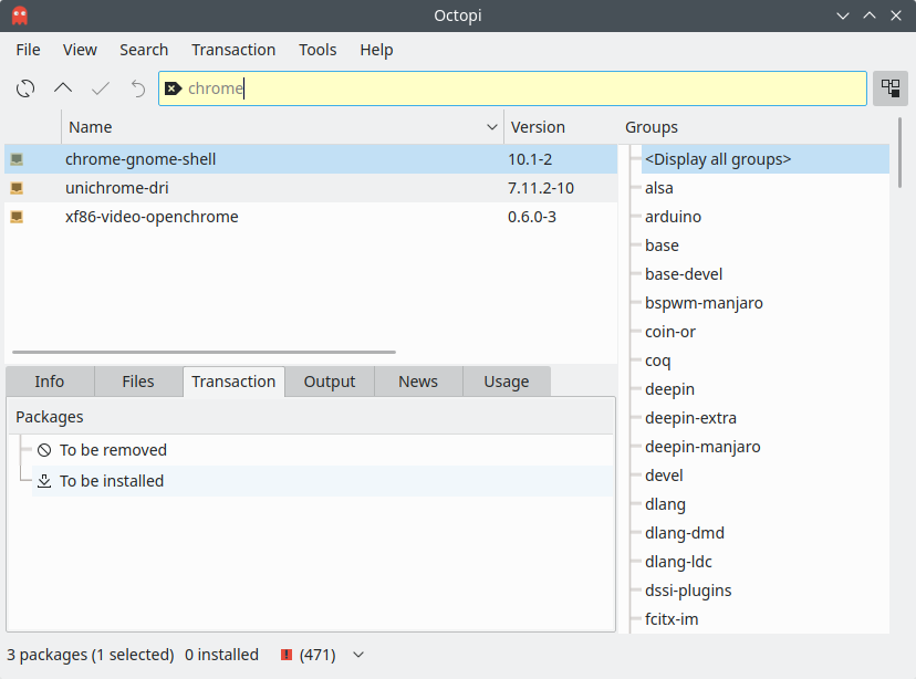 Octopi, no third-party software