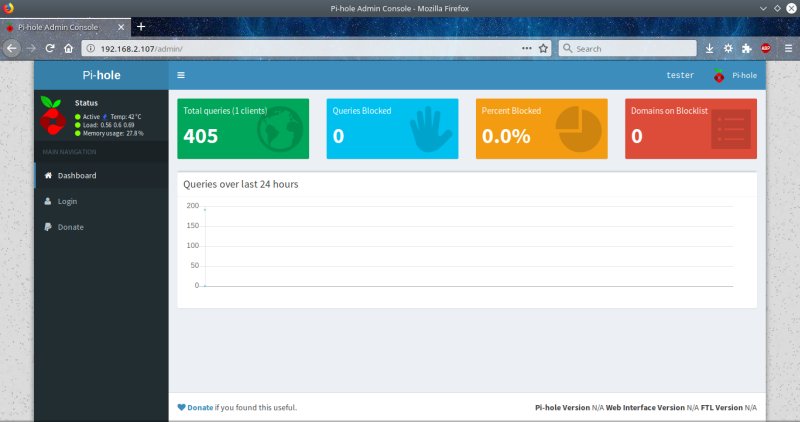 Web UI running