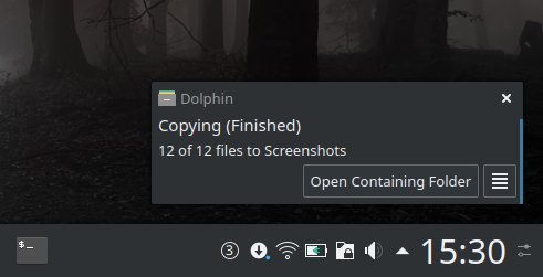 Copy dialog
