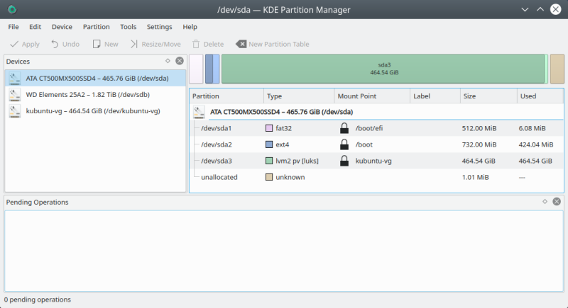 Partition manager