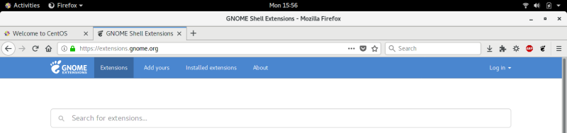 Gnome extension works now