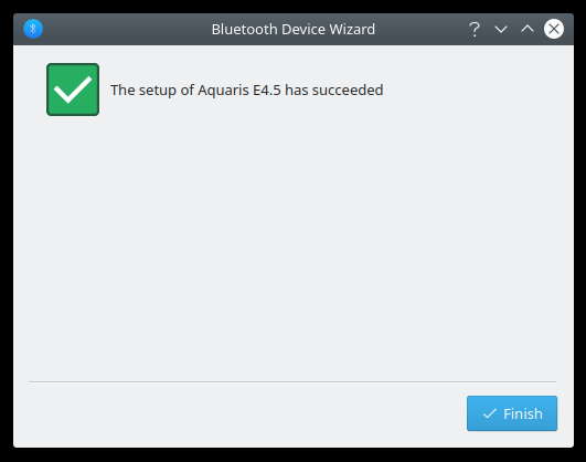 Bluetooth works