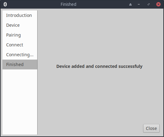 Bluetooth works