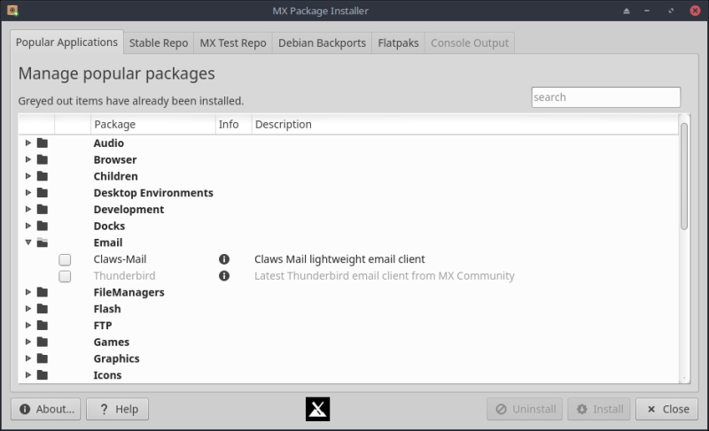 Package Installer