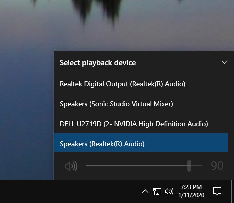 Audio problems