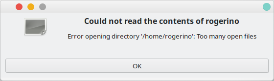 Export error
