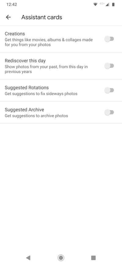 Turning things off 4