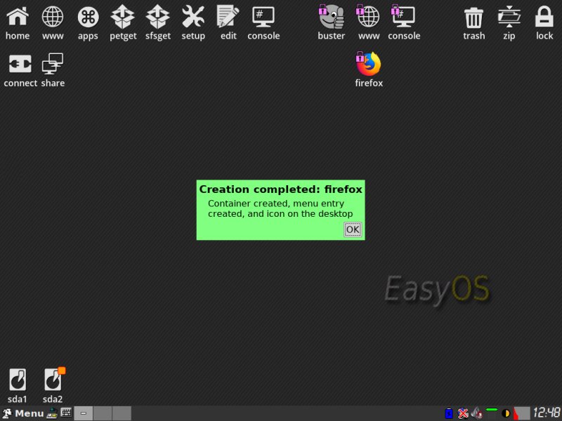 Firefox configured