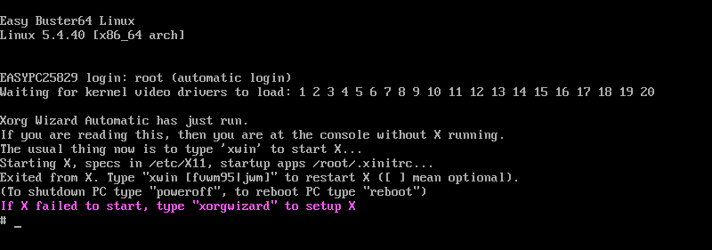 Video failure