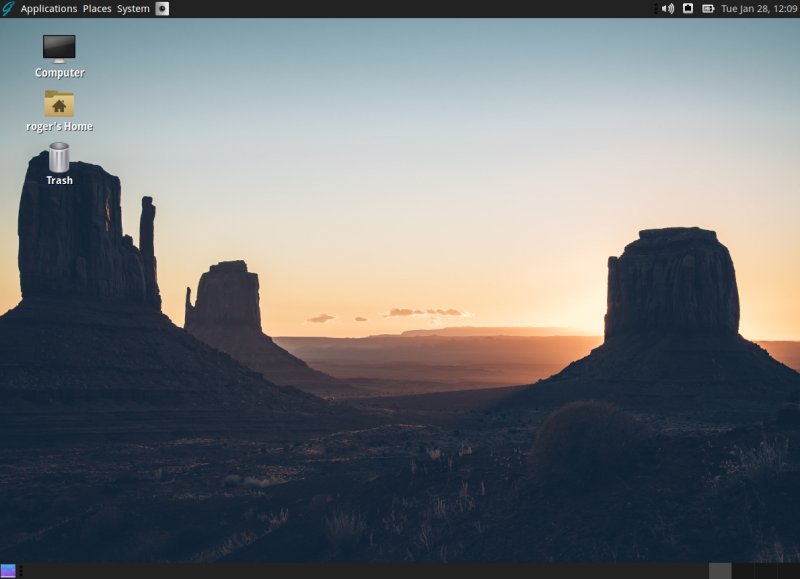 Desktop, installed