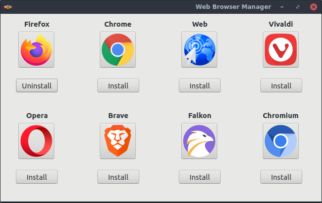 Browser Manager