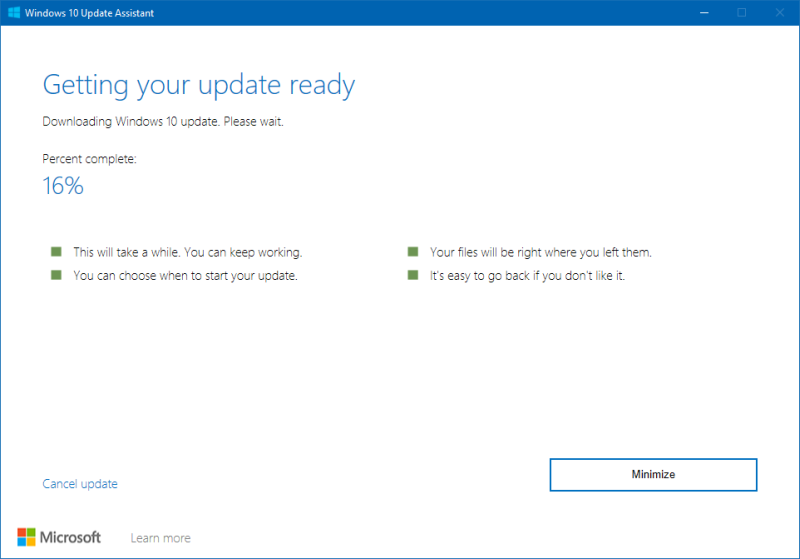 WINDOWS 10 2004 UPGRADE visual data 4