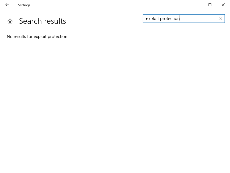 Search broken