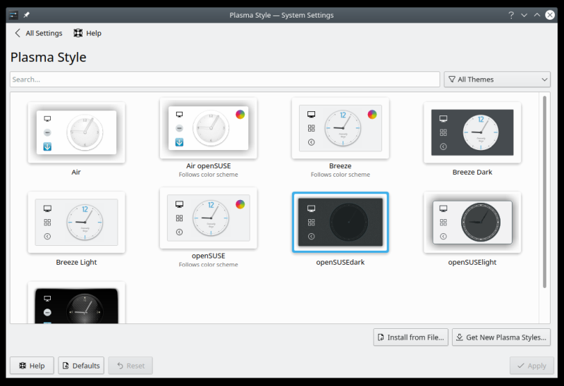 SUSE theme