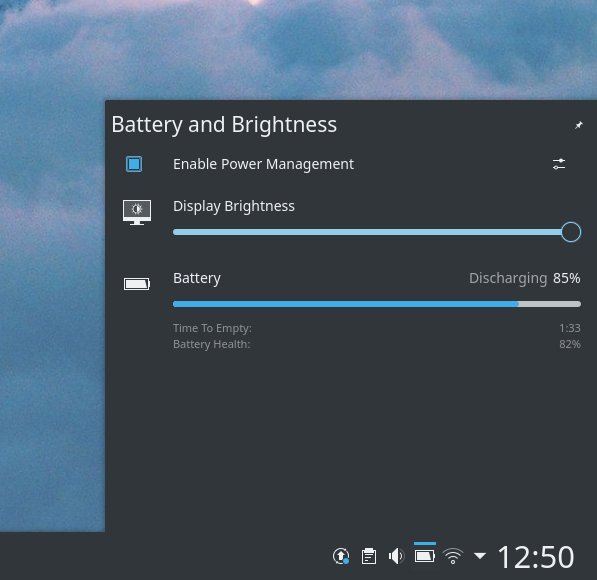 Battery usage