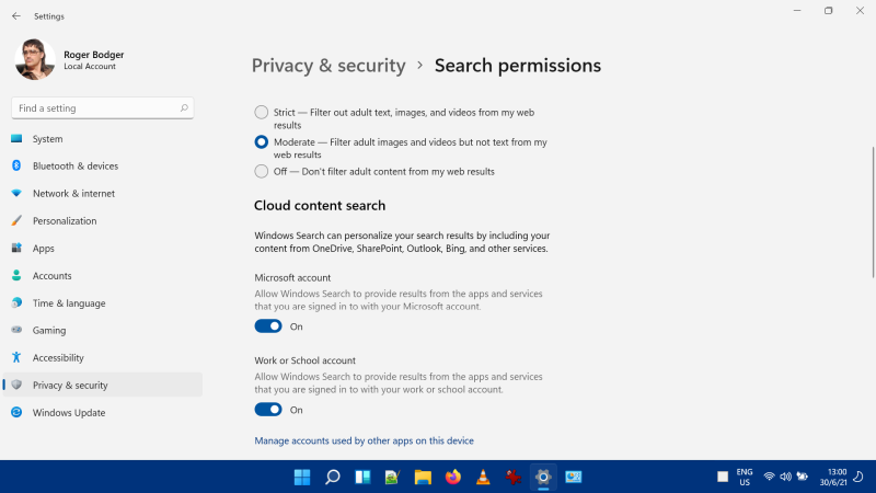 Cloud search enabled