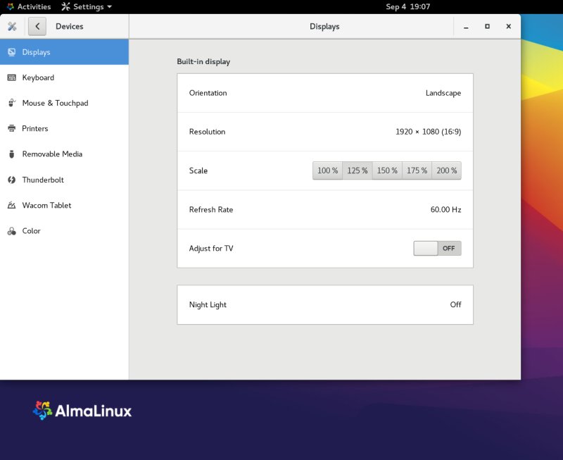 Scaling, desktop