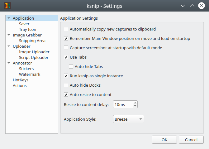 Settings 1