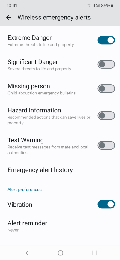 Alerts