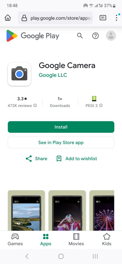 Firefox Play Store search