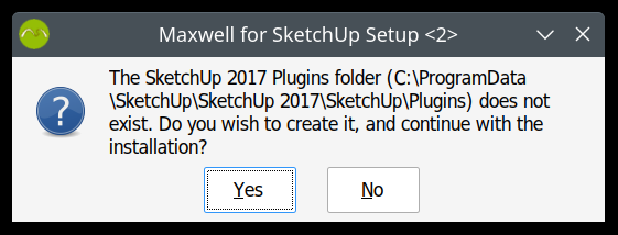 Create install dir