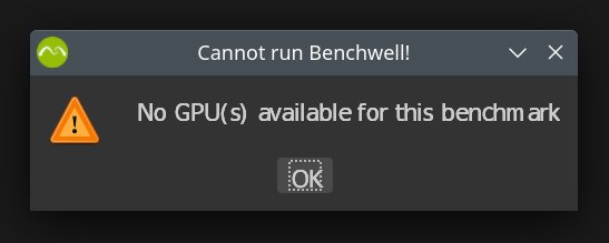 No GPU detected