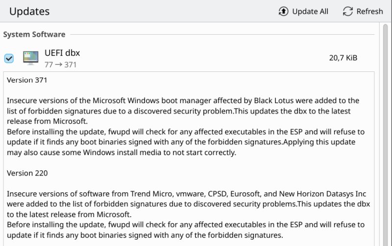 FW update nonsense