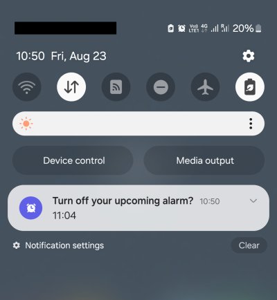 Alarm clock