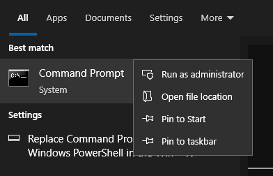 CMD administrator