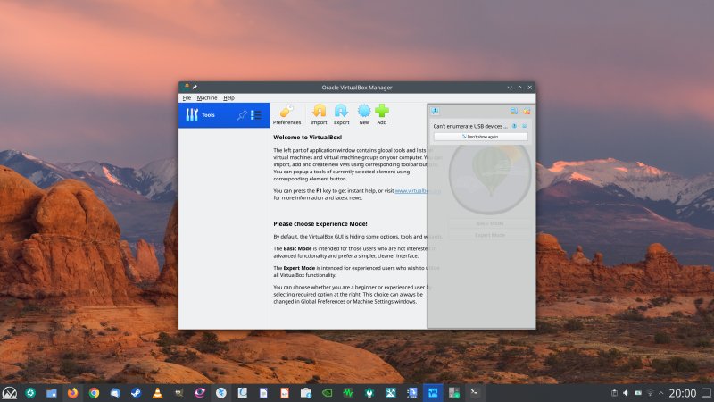 VirtualBox error