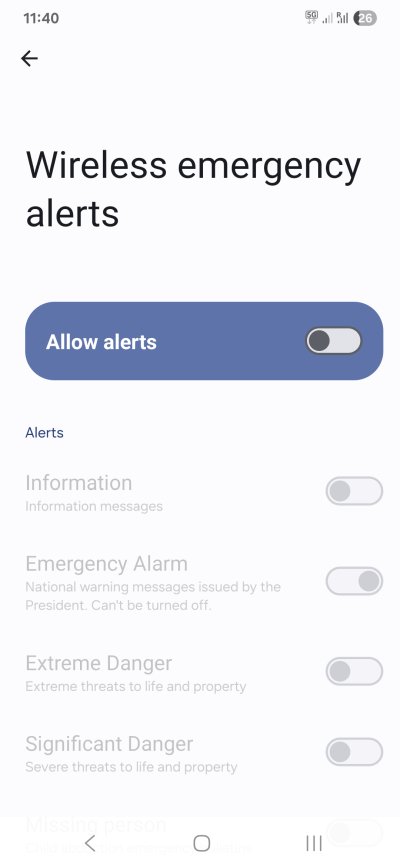 Alerts