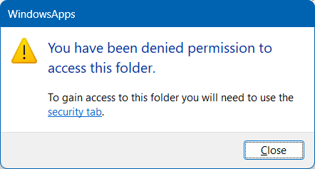 Access deined