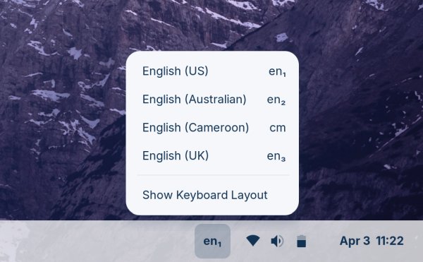 Language applet