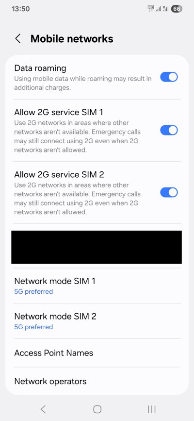 2G networks