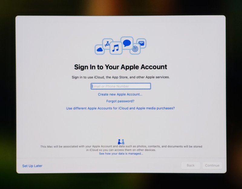 Apple account