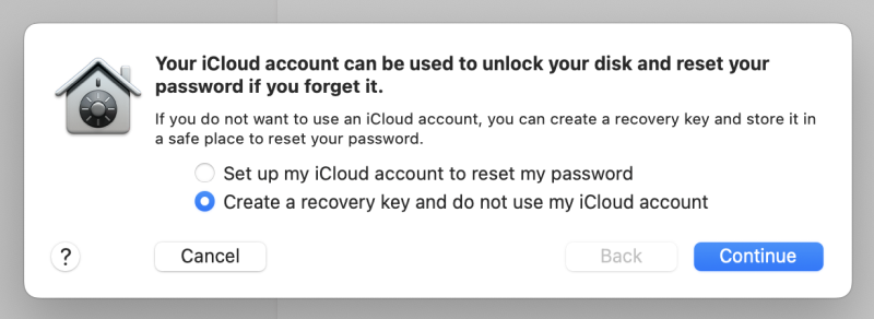 Turn on, no cloud recovery